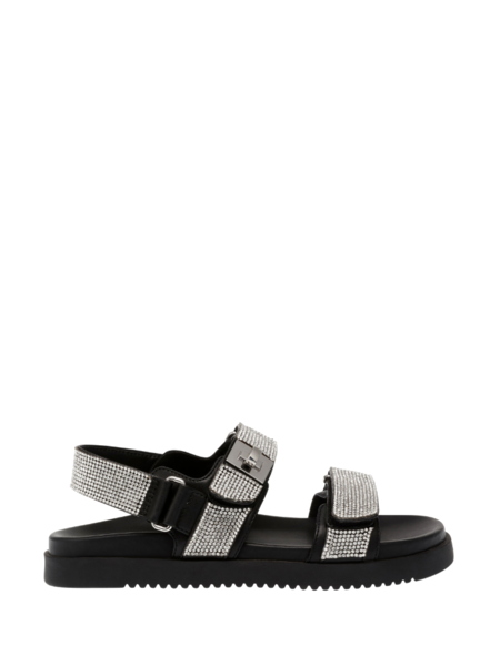 Steve Madden Steve Madden Mona-R Sandal - Black/Silver