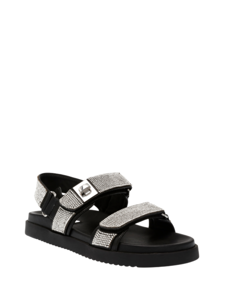 Steve Madden Steve Madden Mona-R Sandal - Black/Silver