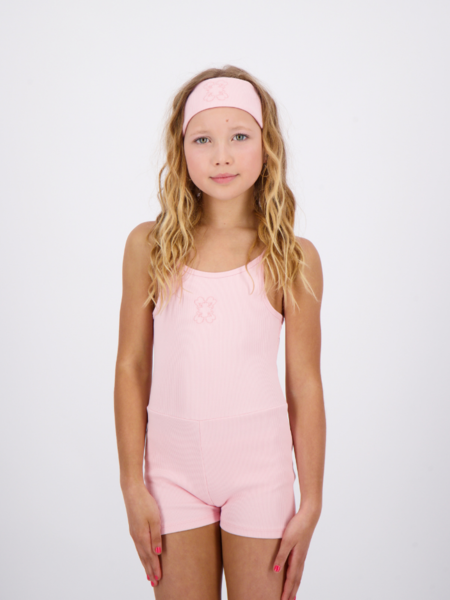 Reinders Reinders Kids Tank Jumpsuit - Flower Pink