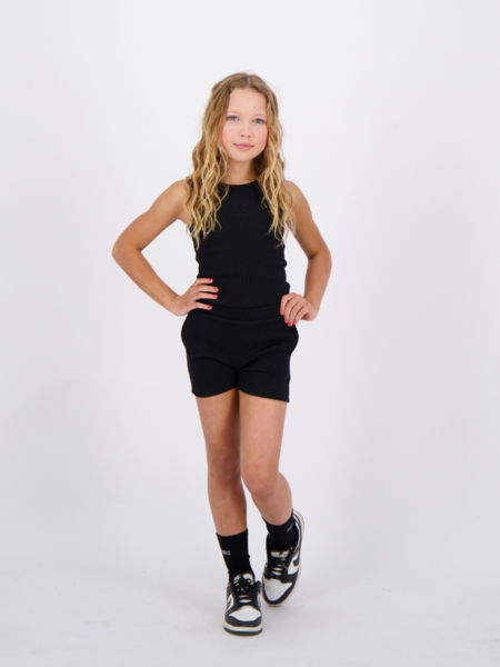 Reinders Reinders Kids Tank Top Long - True Black