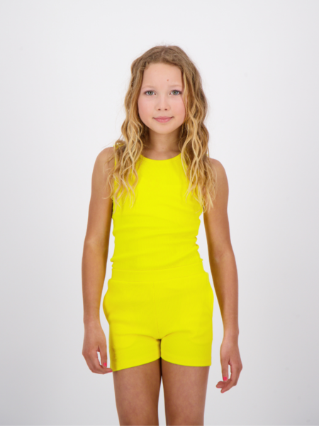 Reinders Reinders Kids Tank Top Long - Lemon Yellow