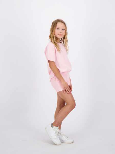 Reinders Reinders Kids Pocket T-Shirt - Flower Pink