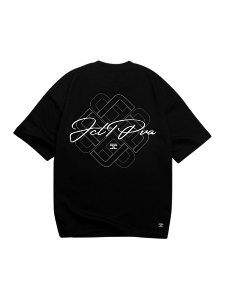 JorCustom JCTPVA Oversized T-Shirt - Black