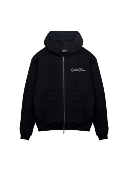 JorCustom Panther Zipped Hoodie - Black