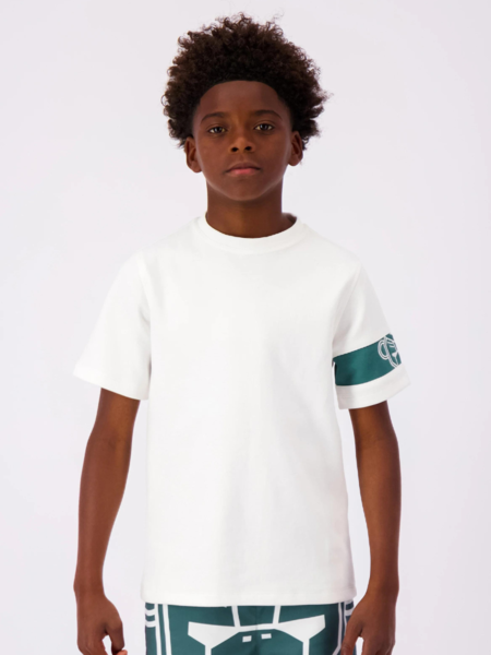 Black Bananas Kids Commander Tee - White