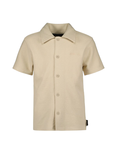 Airforce Woven Short Sleeve Shirt- Cement