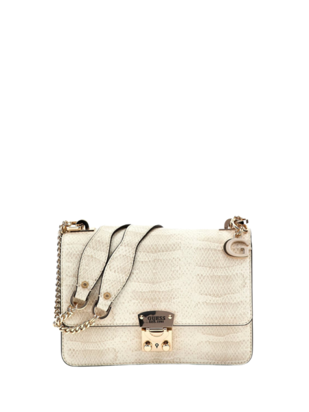 Guess Eliette Convertile Xbody Crossbody Flap - Taupe