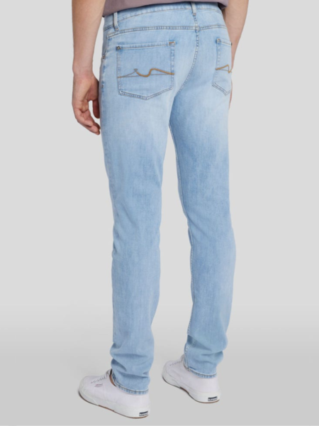 7 For All Mankind 7 For All Mankind Slimmy Tapered Left Hand Solstice - Light Blue