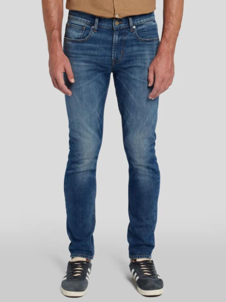 7 For All Mankind Slimmy Tapered Left Hand Sierra - Dark Blue