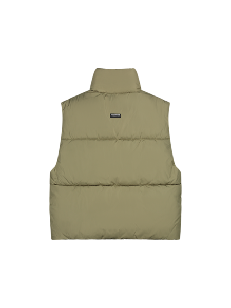 Malelions Malelions Women Cropped Bodywarmer - Army