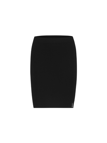 Malelions Women Ivy Rib Skirt - Black