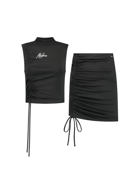 Malelions Women Drawcord Combi-set - Black