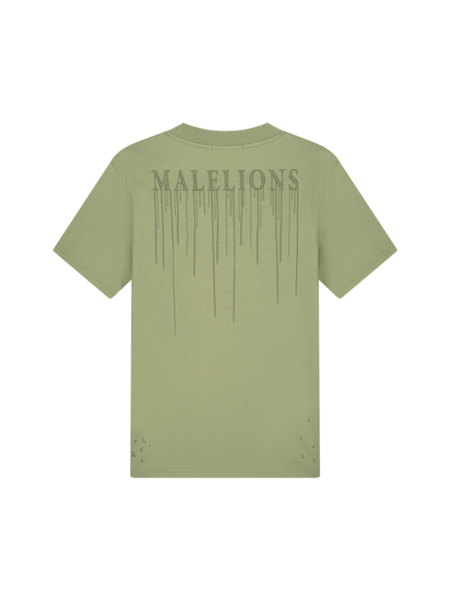 Malelions Painter T-Shirt - Sage Green