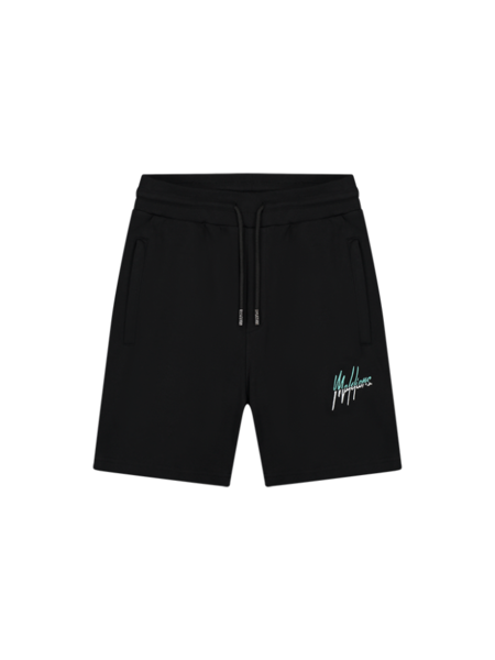 Malelions Malelions Split Shorts - Black/Turquoise
