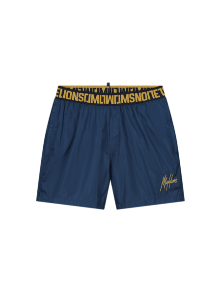 Malelions Malelions Venetian Swimshort - Navy/Gold