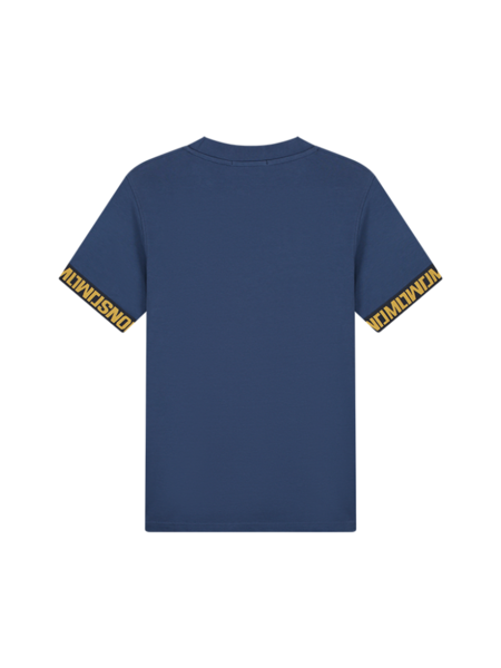 Malelions Malelions Venetian T-Shirt - Navy/Gold