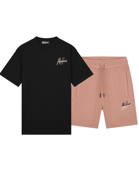 Malelions Split Combi-set - Black/Mauve