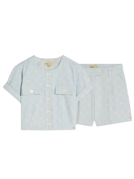 Josh V Bonnie Combi-set - Light Blue Denim