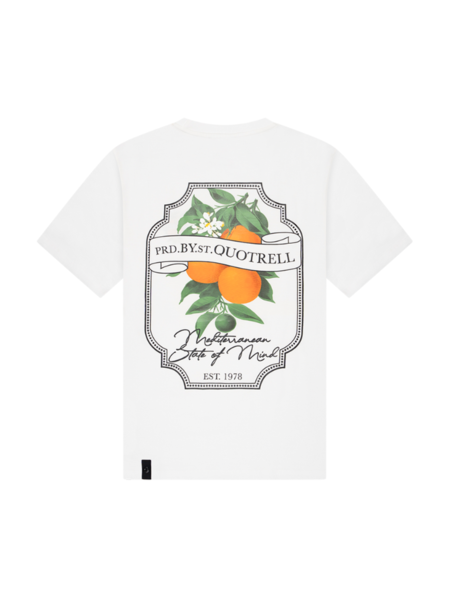 Quotrell Mineola T-Shirt - White/Black