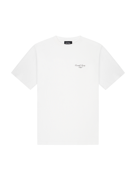 Quotrell Quotrell Society Club T-Shirt - White/Black