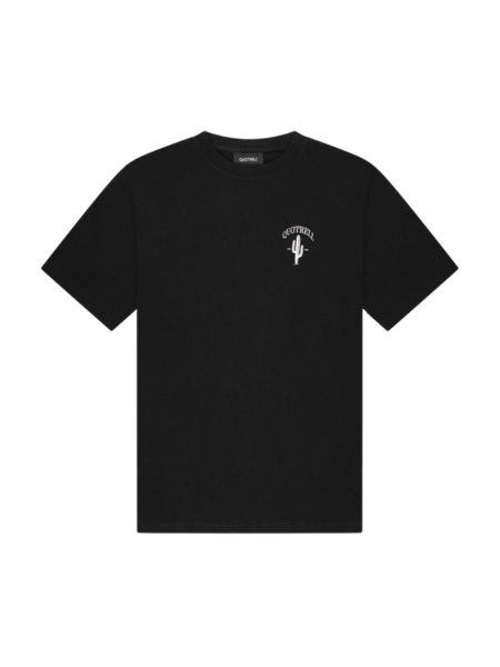 Quotrell Quotrell Cactus T-Shirt - Black/White