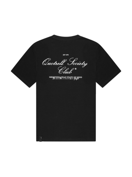 Quotrell Society Club T-Shirt - Black/White