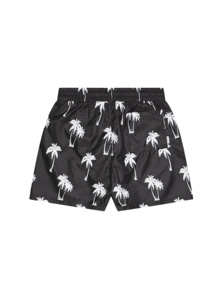 Quotrell Quotrell Palm Swimshort - Black/White