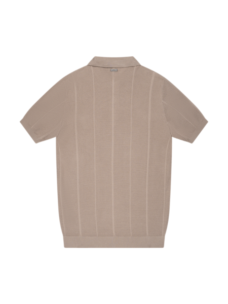 Quotrell Quotrell Arena Polo - Taupe/Black
