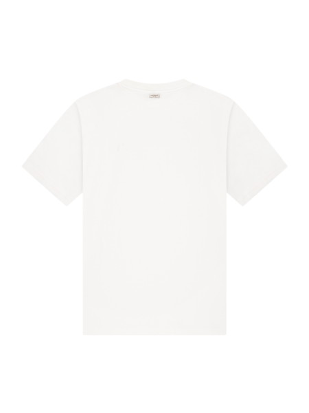 Quotrell Quotrell Padua T-Shirt - Off White/Burnt Orange