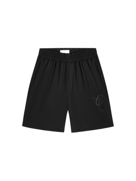 Croyez Seersucker Shorts - Vintage Black