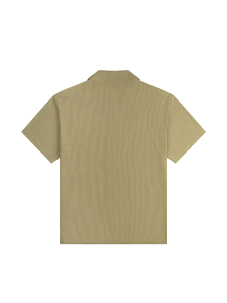 Croyez Croyez Seersucker Blouse - Washed Olive