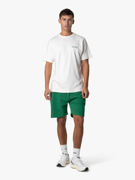 Quotrell Quotrell Society T-Shirt - Off White/Green