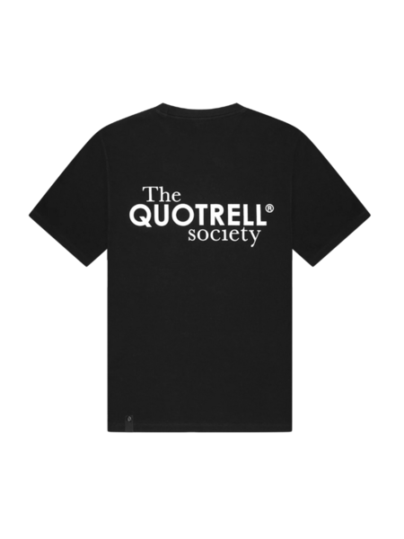 Quotrell Quotrell Society T-Shirt - Black/White