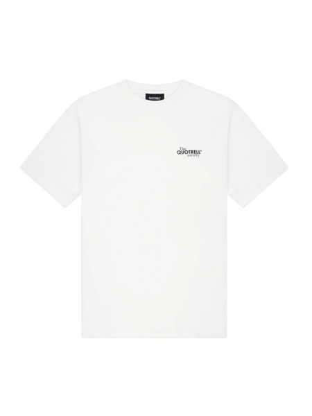 Quotrell Quotrell Society T-Shirt - White/Black