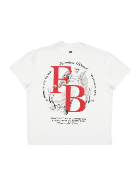 Fearless Blood Fearless Blood FB 08 Tee - Real White