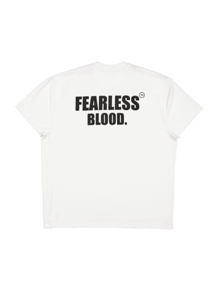 Fearless Blood FB 05 Tee - Real White