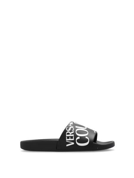 Versace Jeans Couture Women Fondo Shelly Slides - Black