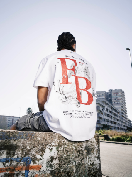 Fearless Blood Fearless Blood FB 08 Tee - Real White