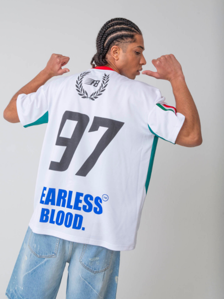 Fearless Blood Fearless Blood FB Racing 01 Tee  - Real White