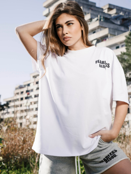 Fearless Blood Fearless Blood Women FB 05 Tee - Real White