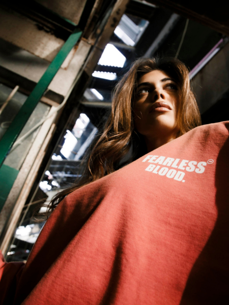 Fearless Blood Fearless Blood Women FB 02 Crew - Classic Red