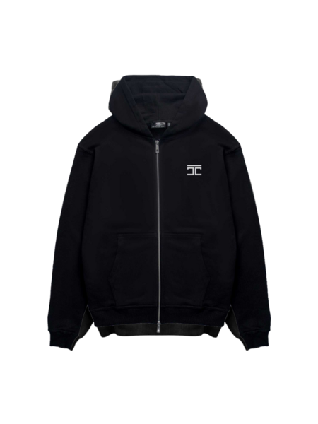 JorCustom JCTPVA Zipped Hoodie - Black