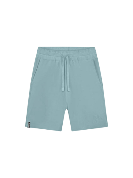 Malelions Signature Waffle Shorts - Light Blue