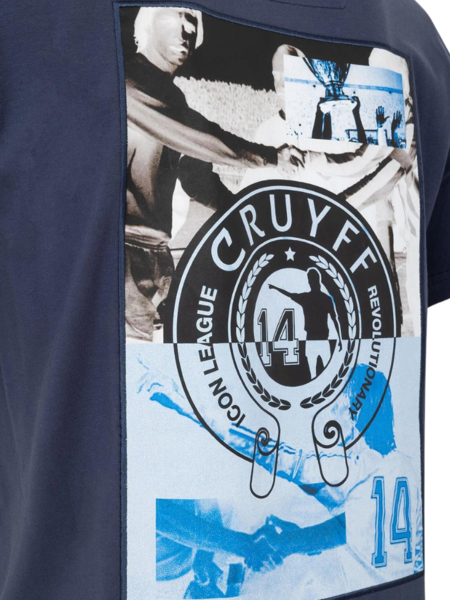 Cruyff Cruyff Vision Tee - Blue Night