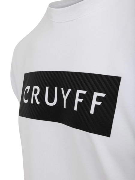 Cruyff Cruyff Laser Cut Tee - White