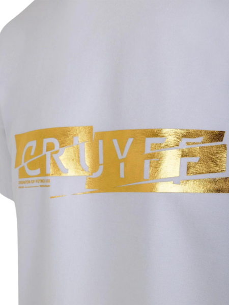 Cruyff Cruyff Sentido Tee - White/Gold