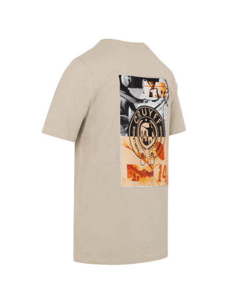 Cruyff Cruyff Vision Tee - Silver Sand