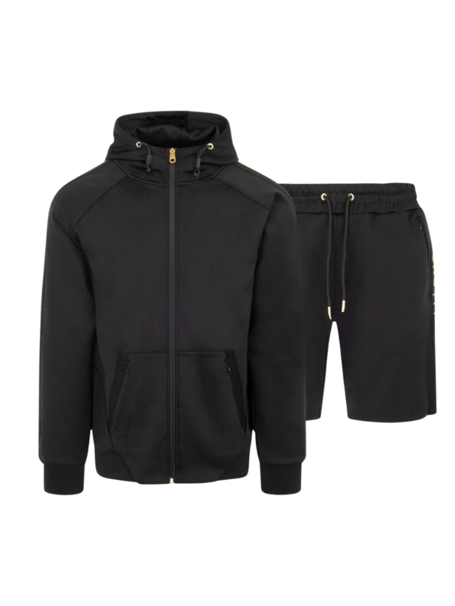 Cruyff Cruyff Patron Short Combi-set - Black/Gold