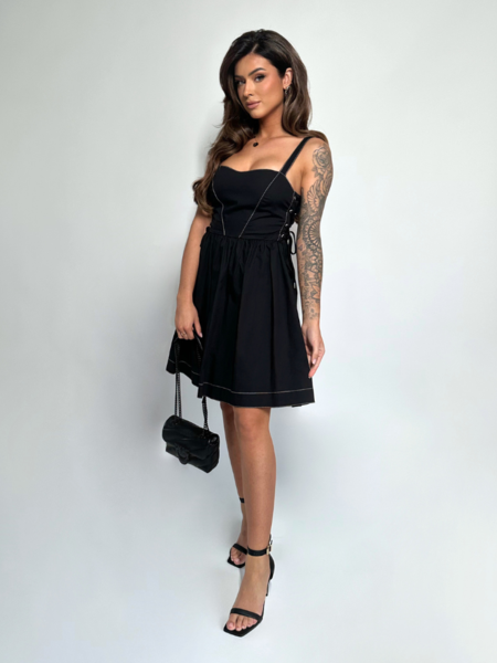 Pinko Pinko Amazonia Dress - Nero Limousine