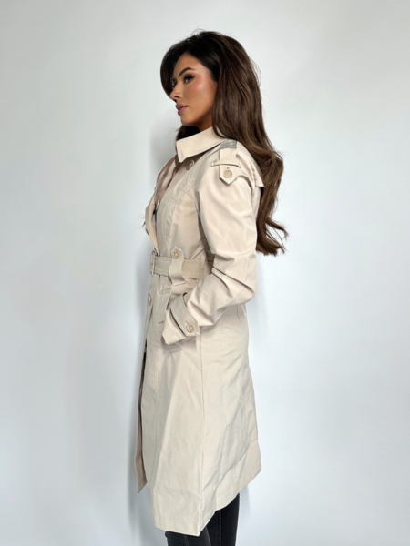 Airforce Airforce Women Trenchcoat Long - Cement